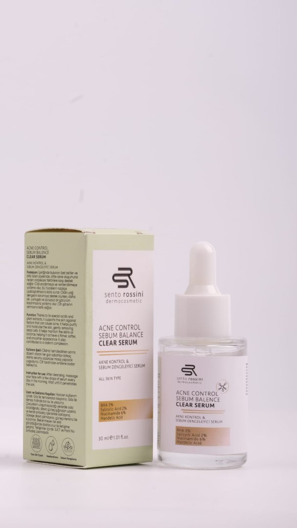 AKNE KONTROL SEBUM DENGELEYECİ SERUM . 